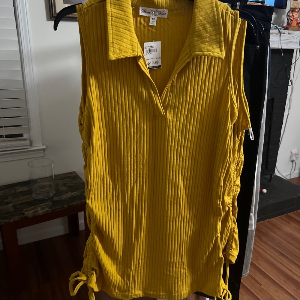 Stem & Vine Junior Plus Blouse 1X